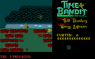 Time Bandit atari screenshot