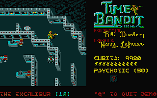 Time Bandit atari screenshot