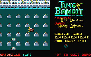 Time Bandit atari screenshot