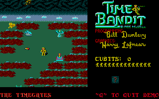 Time Bandit atari screenshot