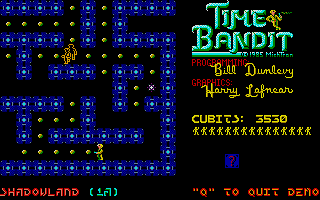 Time Bandit atari screenshot