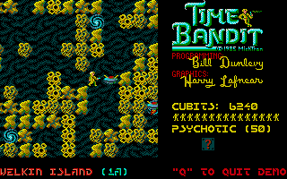 Time Bandit atari screenshot