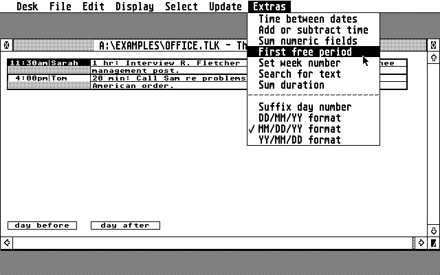 Time Link atari screenshot