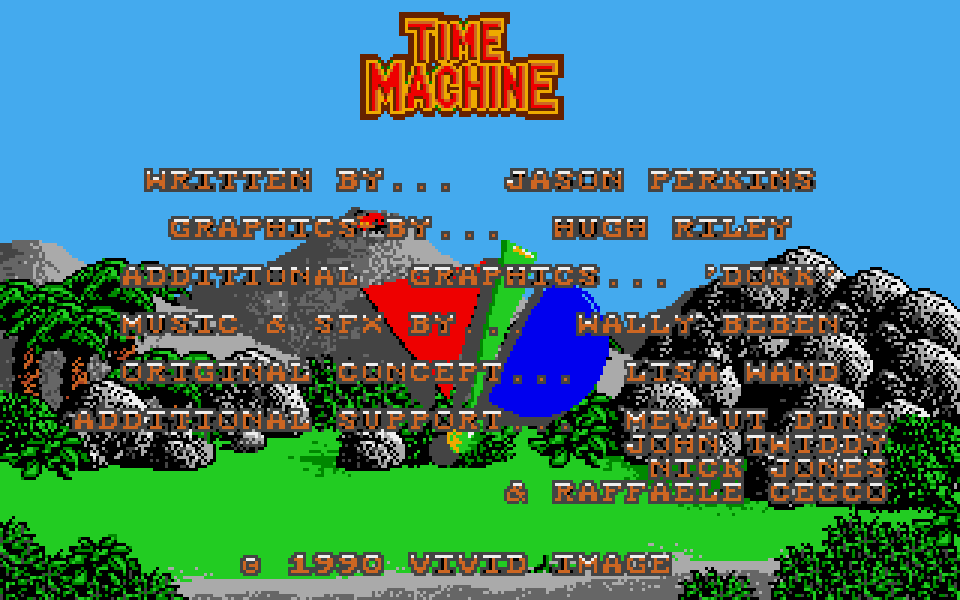 Time Machine atari screenshot