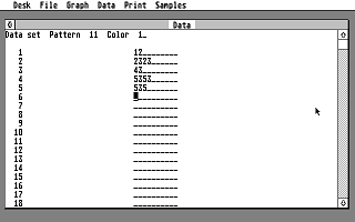 Timeworks SwiftCalc ST atari screenshot