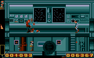 Tintin on the Moon atari screenshot