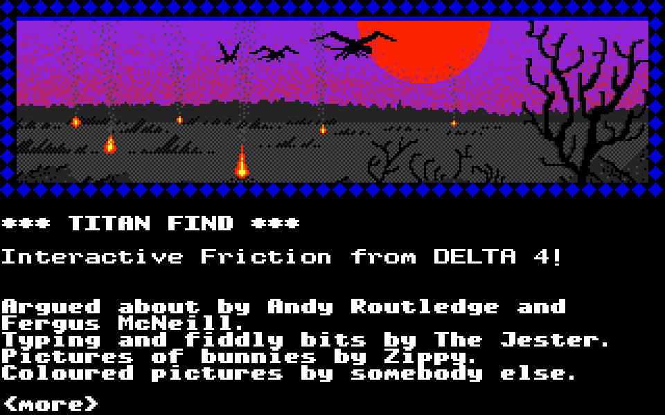 Titan Find atari screenshot