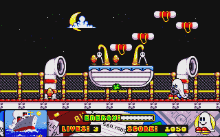 Titanic Blinky atari screenshot