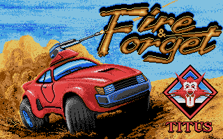 Titus Action atari screenshot