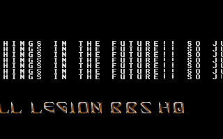 Legion BBS HQ Demo II — screenshot 1