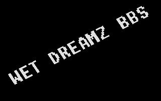 Wet Dreamz BBS Demo IV atari screenshot