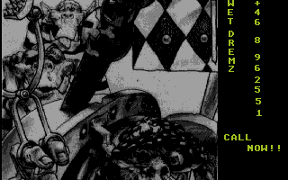 Wet Dreamz BBS Demo IV atari screenshot