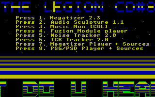 TLN CD 8 Intro atari screenshot