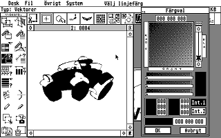 Vektor atari screenshot