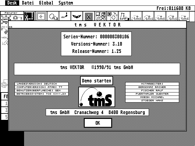 Vektor — screenshot 1