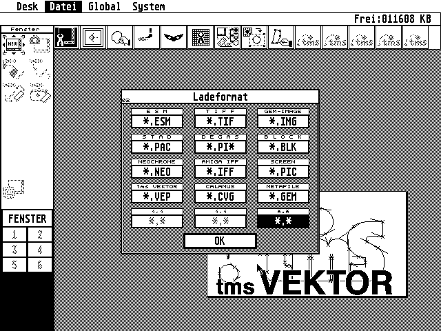 Vektor atari screenshot