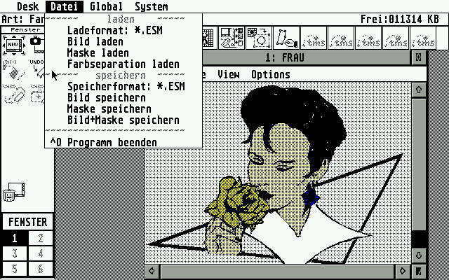 Vektor atari screenshot