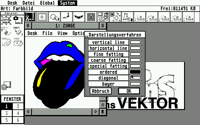 Vektor atari screenshot