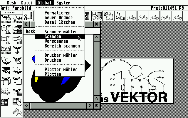 Vektor atari screenshot