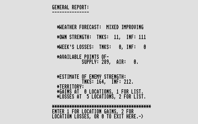 To the Rhine - The Advance in West 29 Aug-11 Dec 1944 atari screenshot