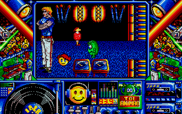 Toi Acid Game atari screenshot