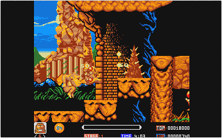 Toki atari screenshot
