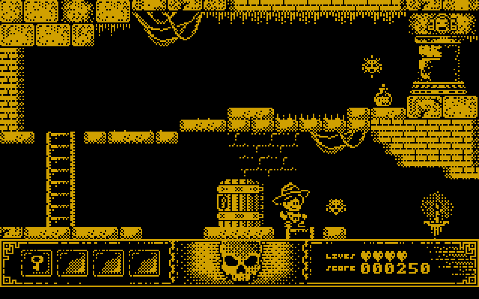 Tony - Montezuma's Gold atari screenshot