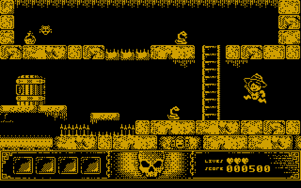 Tony - Montezuma's Gold atari screenshot