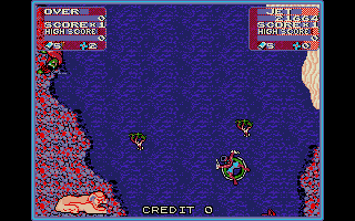 Toobin' atari screenshot