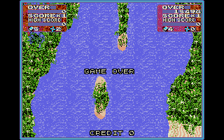 Toobin' atari screenshot