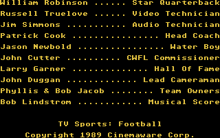 Top League (The) atari screenshot