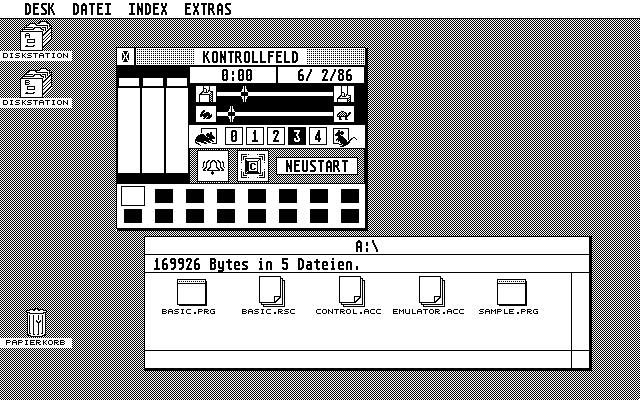 TOS 1.00 atari screenshot