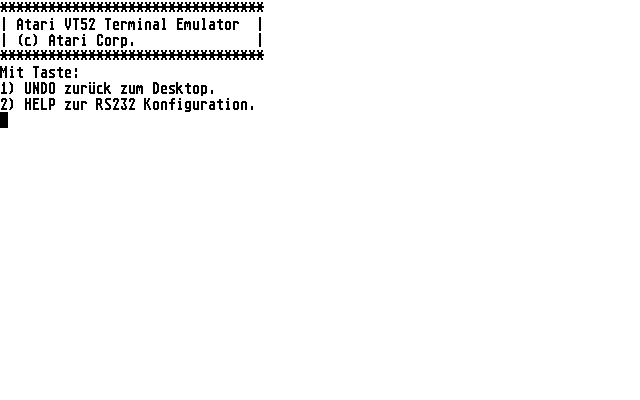 TOS 1.00 atari screenshot