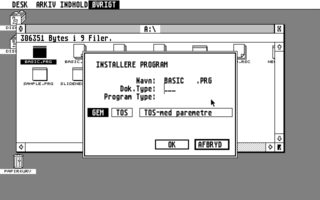 TOS 1.00 atari screenshot