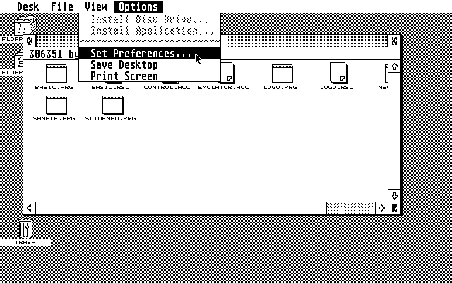 TOS 1.00 atari screenshot