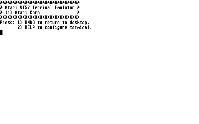 TOS 1.00 atari screenshot
