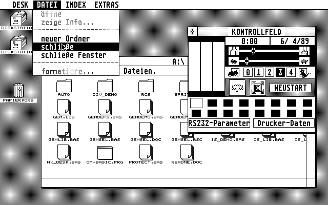 TOS 1.04 atari screenshot