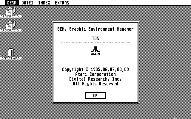 TOS 1.04 atari screenshot