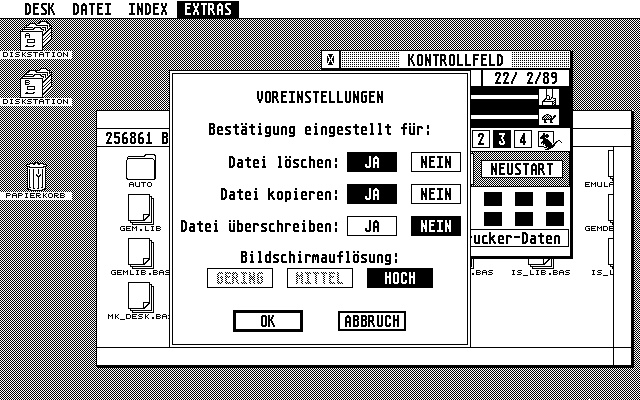 TOS 1.04 atari screenshot