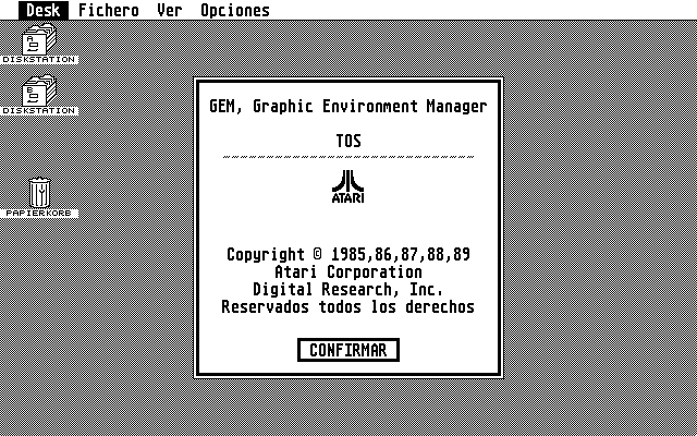 TOS 1.04 atari screenshot