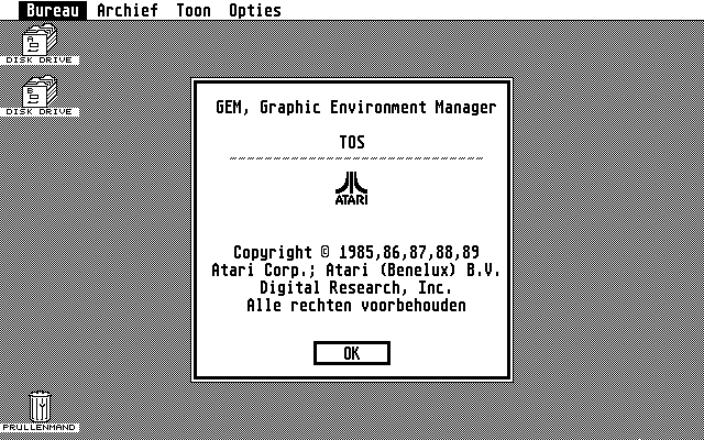 TOS 1.04 atari screenshot