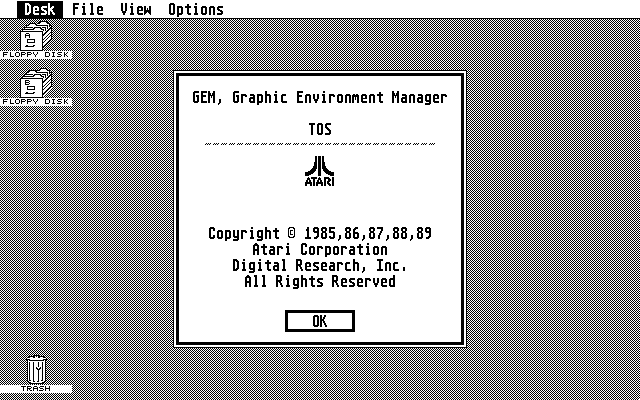 TOS 1.04 atari screenshot