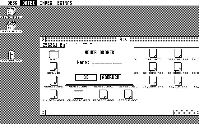 TOS 1.06 atari screenshot