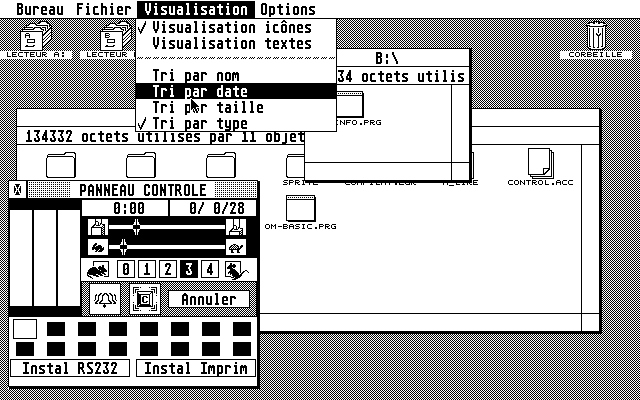 TOS 1.06 atari screenshot