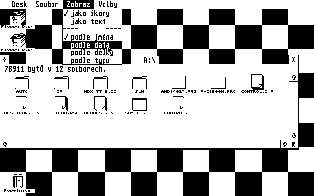 TOS 1.62 atari screenshot