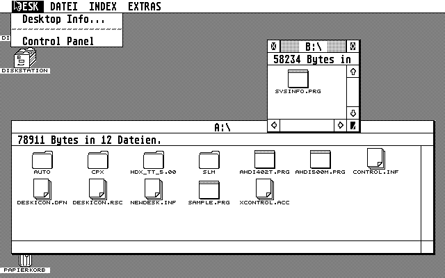 TOS 1.62 atari screenshot