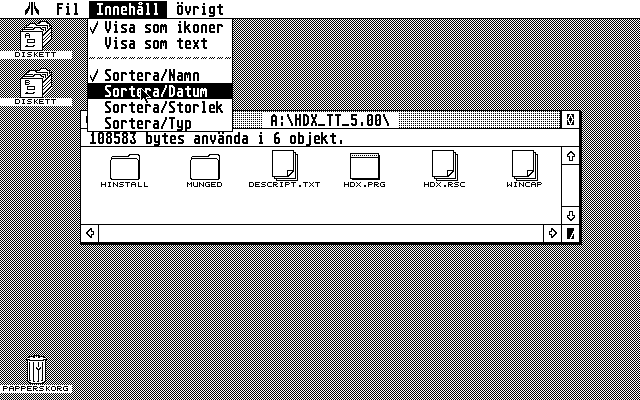 TOS 1.62 atari screenshot