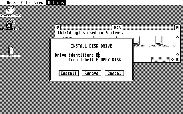 TOS 1.62 atari screenshot