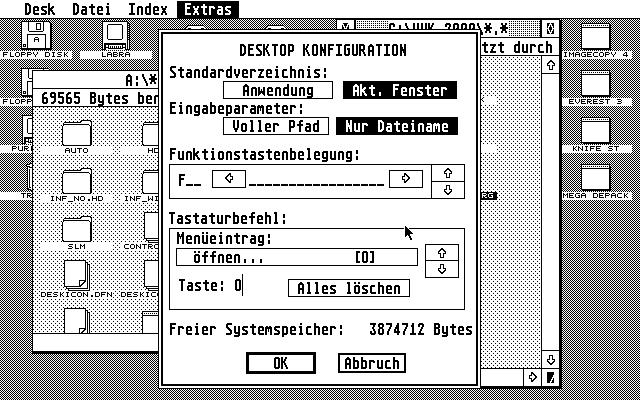 TOS 2.05 atari screenshot