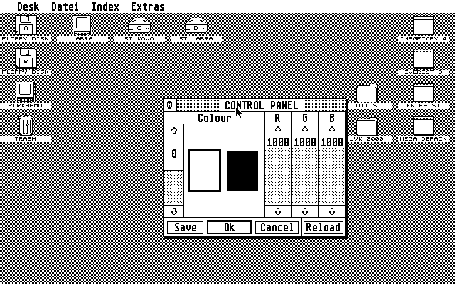 TOS 2.05 atari screenshot
